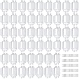 50PCS BE1-2 Electrical Outlet Box Extenders with 100PCS Screws, (1-Gang)Electrical Power Outlet Box Extender，Single Gang Box Extender Electric Box Extender 1 Gang Power Switch Receptacles Accessories