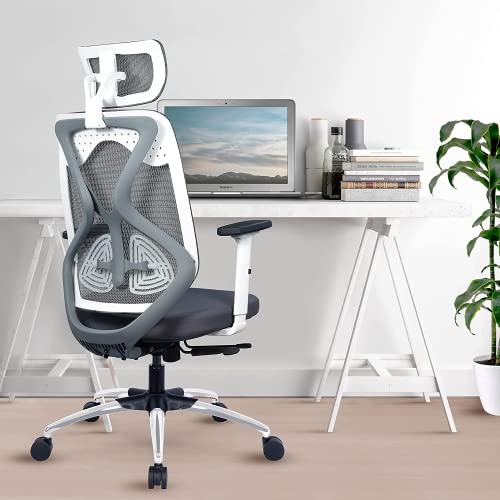 Green Soul Zodiac Pro Office Chair, High Back Mesh Ergonomic Home Office Desk Chair with 2D Adjustable Armrests, Adjustable Lumbar Support, Smart Synchro Multi-Tilt Lock Mechanism & Heavy Duty Metal...