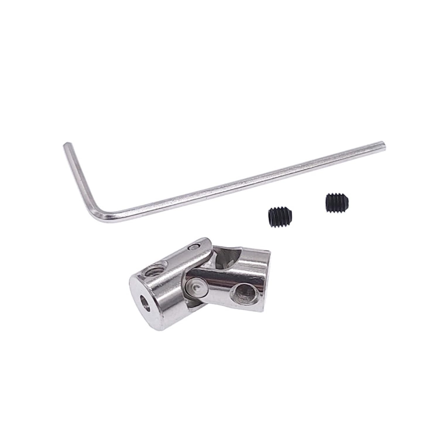 złącze wałowe, Obrotowe metalowe sprzęgło uniwersalne do silnika z wałem samochodowym łodzi o różnych rozmiarach(2mm 2.3mm)
