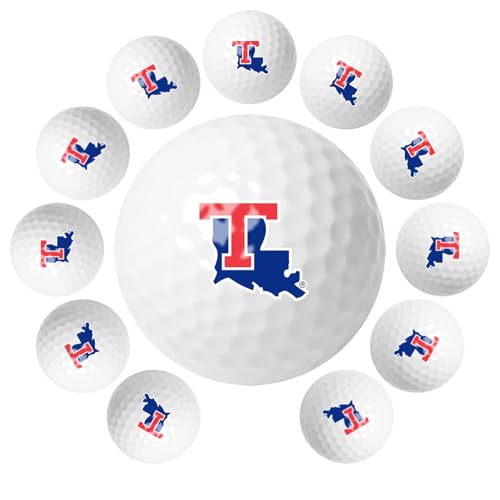 LinksWalker Louisiana Tech Bulldogs Golf Balls 12-Pack