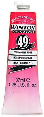 Winsor & NewtonWinton Oil Colours 37 ml permanent rose 49 [PACK OF 3 ]