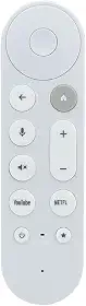 Substituição remota de voz para Google 4K TV Box, controle de casa inteligente, não compatível com Chromecast TV