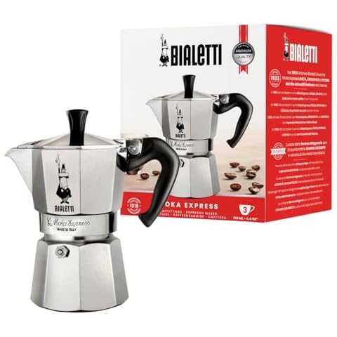 Bialetti Moka Express Aluminium 3 Cup Coffee Maker Cover