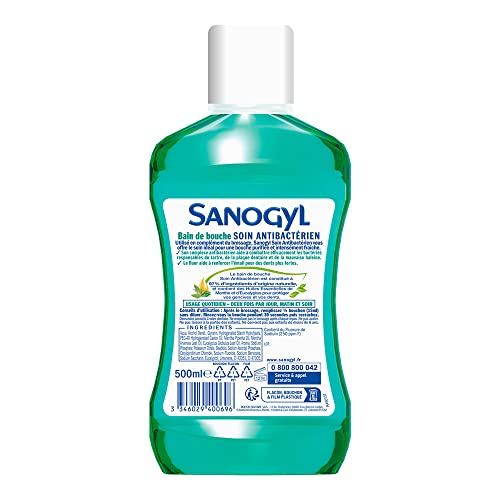 Sanogyl Bain de Bouche Soin Antibactérien 500 ml – vue 3