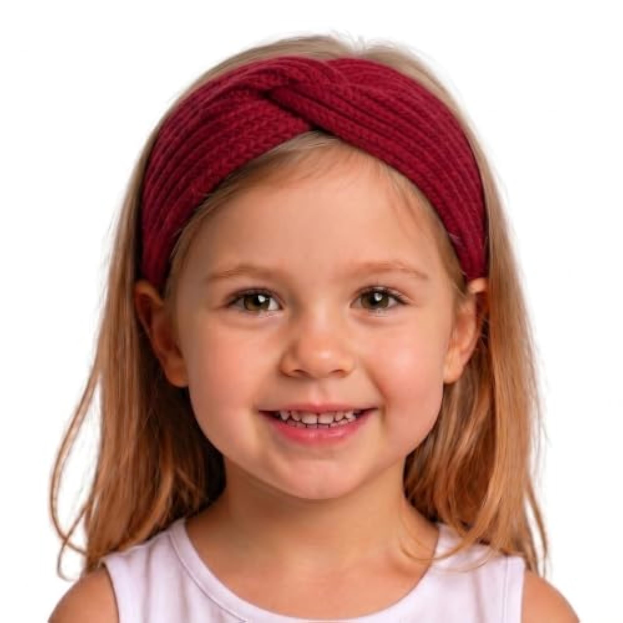 Women's Knitted Winter Headband, Soft Stretch Twist Knot