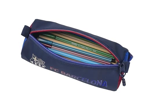 Miniatura 3 de Cypbrands- Fc Barcelona- Estuche, Portatodo, Material Escolar, Color Blaugrana, Barça, Mes Que Un Club, Producto Oficial
