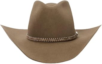 Stetson Driftwood Acoustic 6X Cattleman Crown Cowboy Hat SFACST-4442B5, Brown, 7 1/8