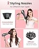 Dekuri Hair Dryer with Diffuser, Professional Salon Ionic Blow Dryer with Nozzle, 2 Speed & 3 Heat Setting, Cool Shot Button, Fast Drying Hair dryers for Women and Men, for Curly Hair, Iron Gray #5