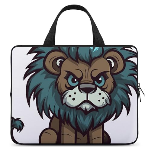 Sac à bandoulière pour ordinateur portable lion pour homme et femme
