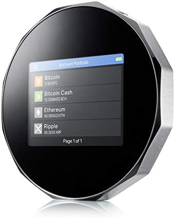 SecuX V20 - Most Secure Crypto Hardware Wallet w/ Bluetooth & NFT Support - Cross Platform - Easily Manage Your Bitcoin, Ethereum, BTC, ETH, SOL, LTC, Doge, BNB, Dash, XLM, ERC20, BSC and More