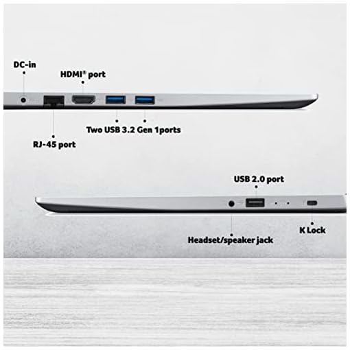 Acer Aspire 3 Made in India Laptop (Intel Celeron Dual-Core Processor N4500 | 4GB | 256GB SSD | Windows 11 Home | MS Office 2021 Home & Student | Silver| 1.45 kg) A314-35 with 14 inch HD Display - Image 7