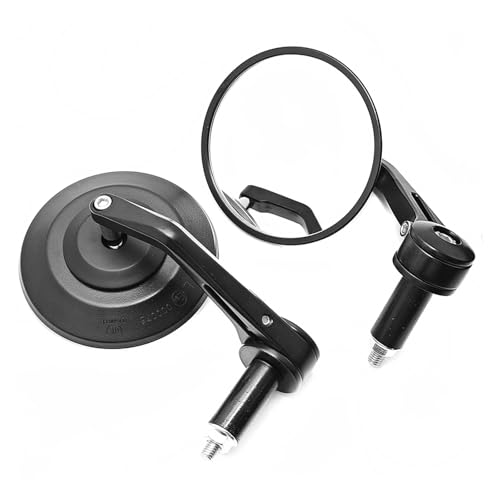 Motorrad Lenkerendenspiegel Rückspiegel Runde Seite Spiegel Für Triu&mph Trident 660 Street Triple 765 Speed Twin THRUXTON Scrambler Bonneville Motorrad