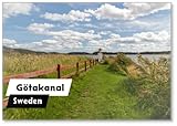 Götakanal Schweden - Imán para nevera