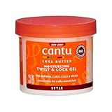 Cantu Shea Butter For Natural Hair Moisturizing Twist & Lock Gel, 13 Ounce (Pack of 1) (07005-12/3EU)
