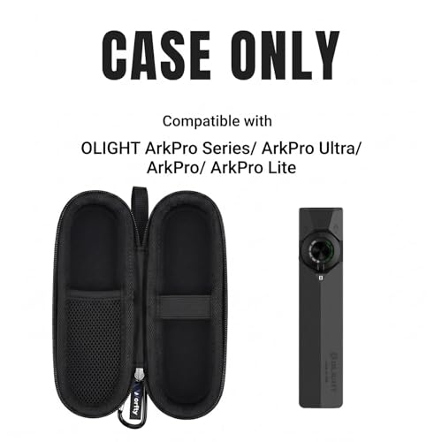Funda rígida de viaje para OLIGHT ArkPro Series negra miniatura 2