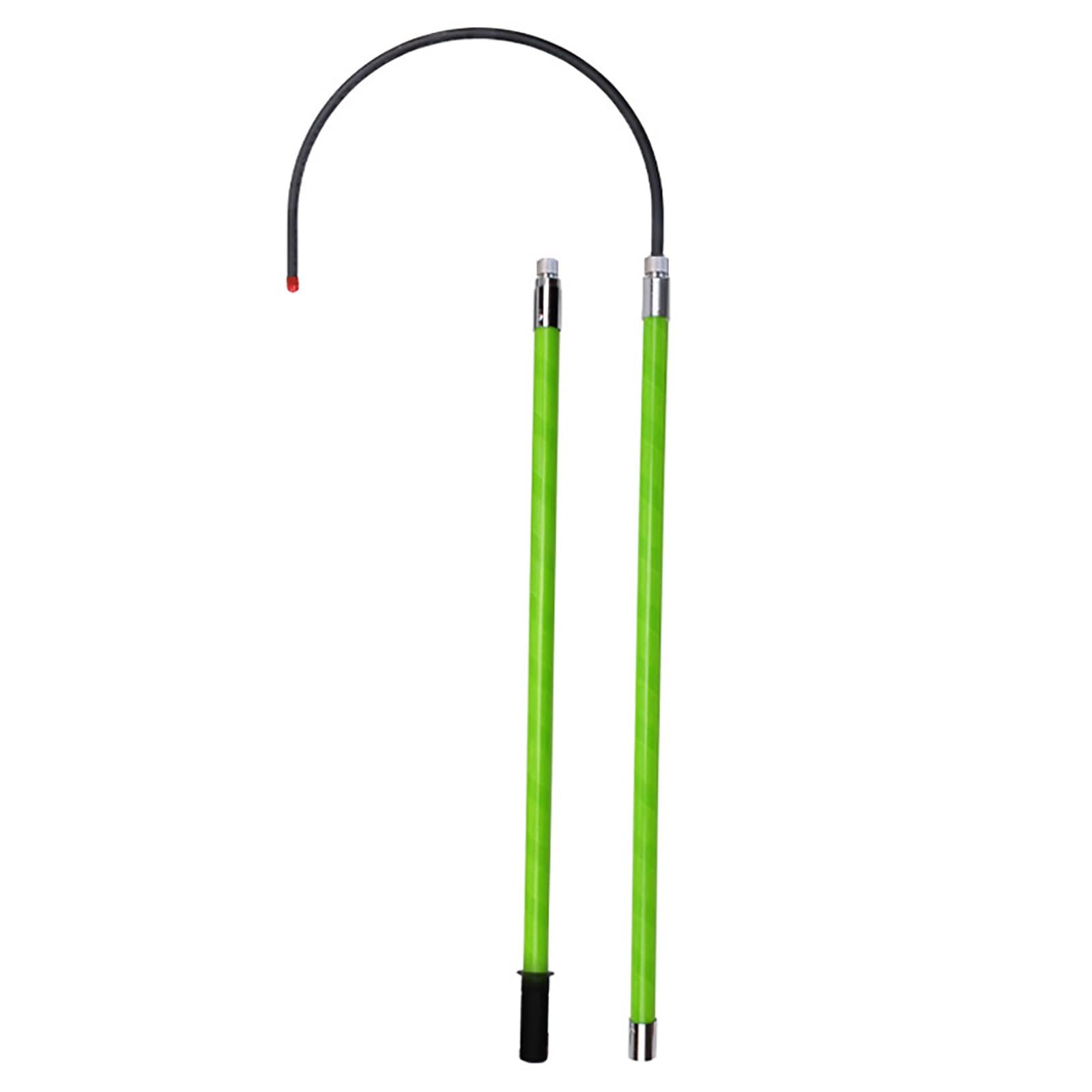 HYQOUKLR Telescopic Insulated Rescue Hook, High Voltage Insulated Rescue Hook Multicolor Multiple Sizes(Green,3m/9.8ft)