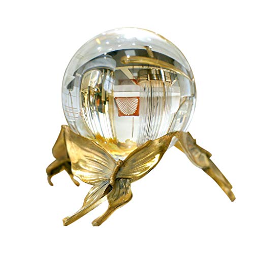 Boule de cristal de divination pour décoration de salon au style authentique