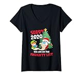 Photo Gallery donna i m sorry 2020 you are on naughty list - christmas 2020 fun maglietta con collo a v Photo Gallery donna i m sorry 2020 you are on naughty list - christmas 2020 fun maglietta con collo a v