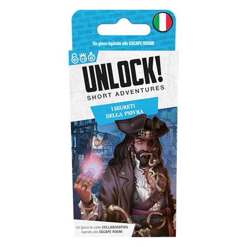 Asmodee - Unlock! Short Adventures, Les Secrets de la Piovra