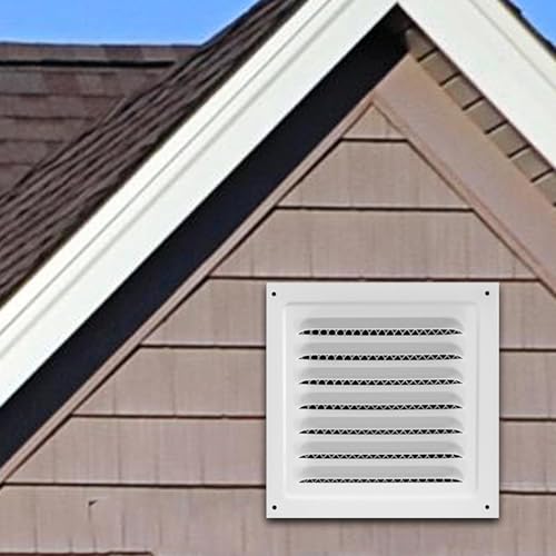 Protection murale en acier inoxydable ventilation grille aération maison 2x