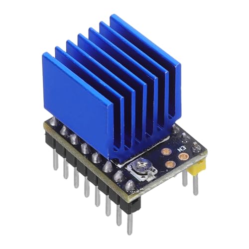 Holibanna Stepper Motor Driver Module for Printer Silent Motor Control Board Heatsink DIY Controller Components