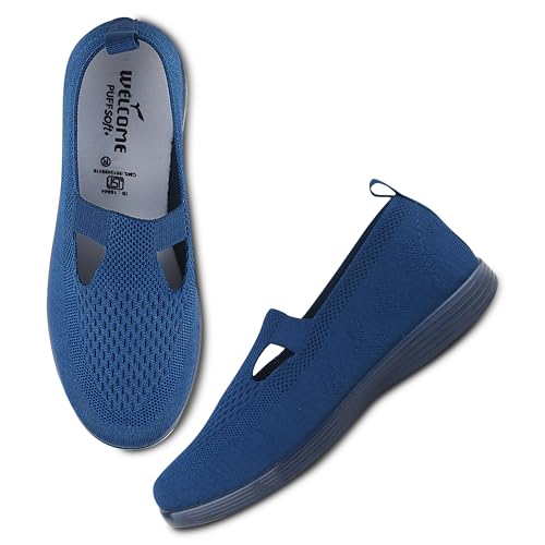 Image of Welcome Women's Casual, Running, Walking, Loafers, Sneakers, Sports Shoes, Memory Foam, W-KNIT-27