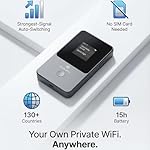 Cloud Portable WiFi Hotspot for Travel | 4G LTE Mobile Internet (USA &130+ Countries) | No SIM | Prepaid Data Multi-Carrier | Connects 16 Devices | with 10GB USA Data - Image 4