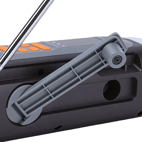 Radio de Emergencia Bewinner con batería recargable y energía solar miniatura 7