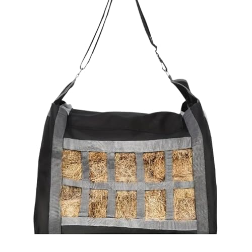 Bolsa para caballos, para cabras y cabras | Comida portátil Hangableer, bolsa para caballos, bolsa para heno, bolsa para caballos, bolsa de heno, bolsa de heno impermeable, contenedor de alimentos