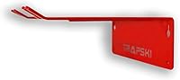 Vista 3 de TRAPAWAY - Estante de pared Capacidad para 3 pares de esquís o tablas de snowboard por Bindings Organizador de garaje para herramientas,