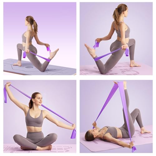 Image of 1 Psc Resistance Bands for Women & Men, Strength Training, Yoga & Home Workouts, Latex-Free Elastic Exercise Bands