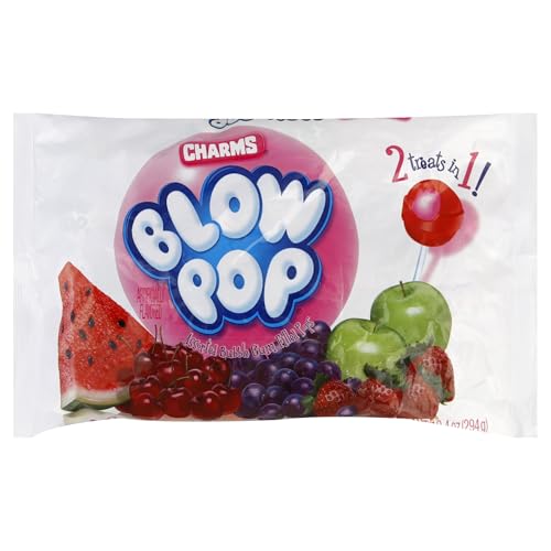Charms Blow Pops, Assorted Flavors 13.75 Ounce Bag