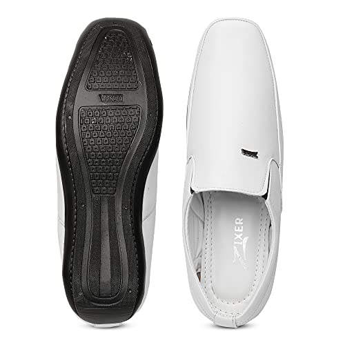 Image of Zixer Synthetic Leather Mens Formal Shoes || Office Formal Shoes Men Stylish|| Formal Shoes for Men Leather Look Slip On