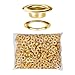 Yescom 1000pcs #2 3/8" Grommet Machine Grommets and Washers Brass Eyelet Die for Posters Tags Signs Bags