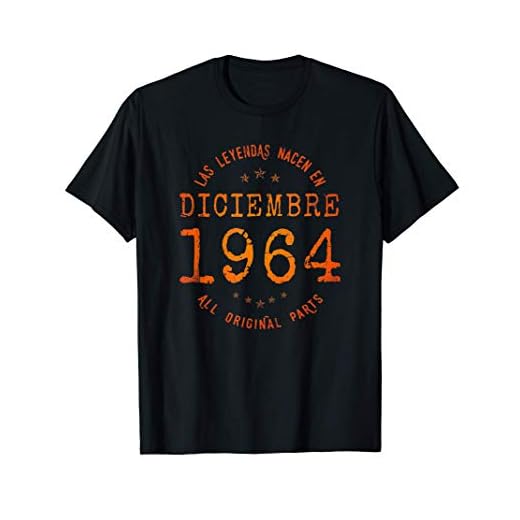 Las Leyendas nacen en Diciembre de 1964 - Regalo de 57 años Camiseta