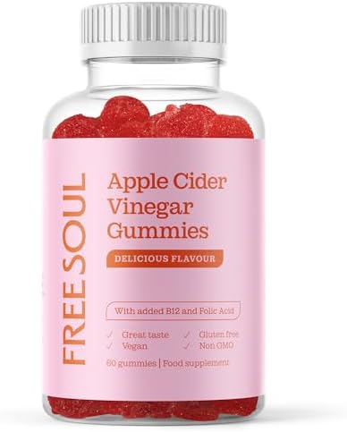 Apple Cider Vinegar Gummies with The Mother 1000mg | Enhanced wit...
