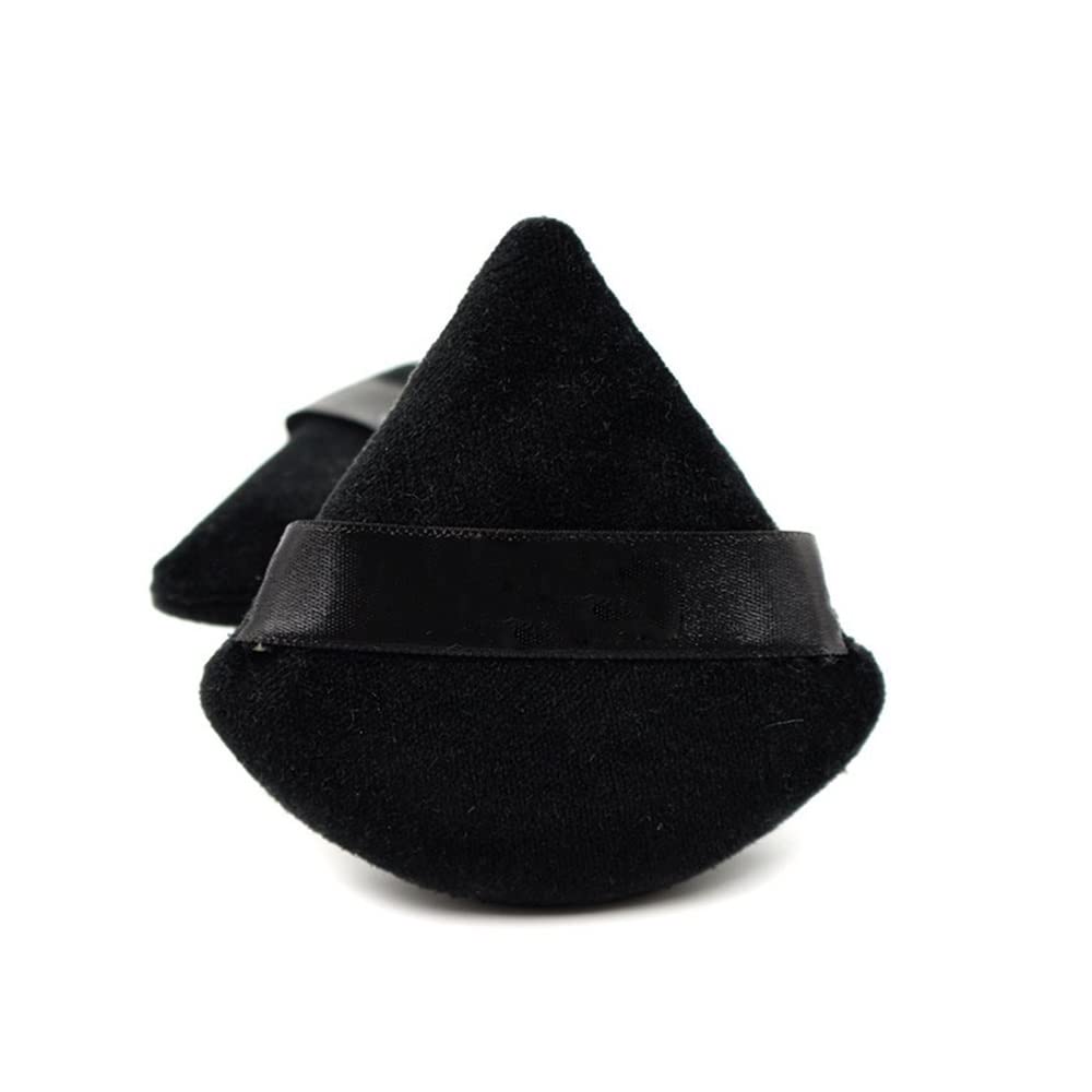 Generico yaoqijie 50 Pezzi Triangolare Velluto Soffio Pizza Farina Mini Trucco Viso Spugna Cosmetici Lavabile Strumento for Il Trucco Leggero Lasting (Color : 50Pcs-Mix)