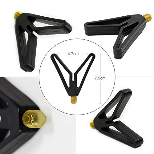 Croch Master Rod Pod Rutenhalter aus Aluminium für 3 Ruten