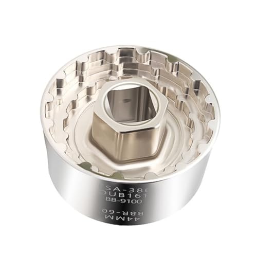 Yardwe Bike Bottom Bracket Removal Tool Axle Dismounting Tool Center Shaft Withdrawal Heavy-Duty Metal Construction