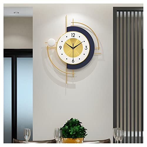 Horloge murale 46 x 60 cm pour salon et pièces à vivre