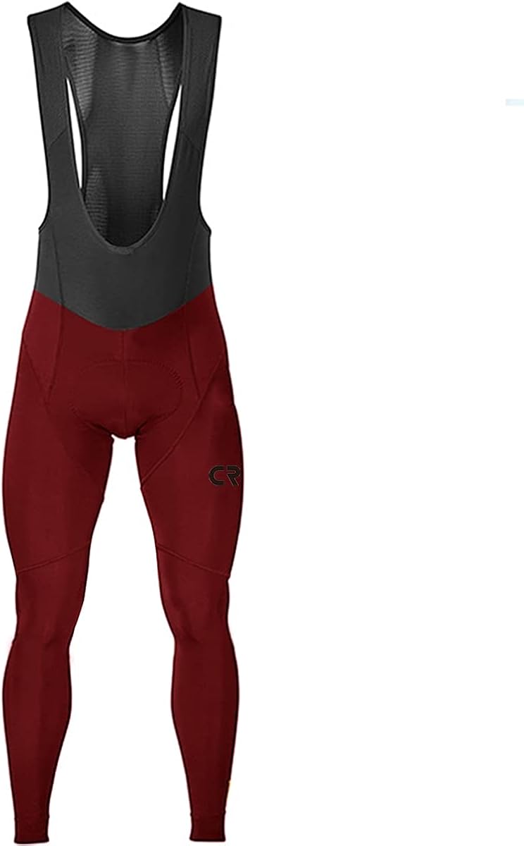 Coconut Ropamo CR Men's Cycling Bib Tights 4D Padded Winter Cycling Bibs Thermal Bike Bib Pants Riding Bike Bib Tights : Clothing, Shoes & Jewelry
