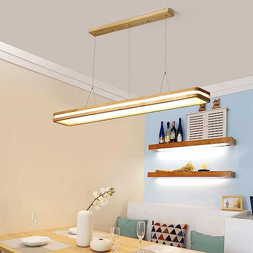 Suspension LED 36W rustique en cuir idéale au-dessus d'un bar long - 6