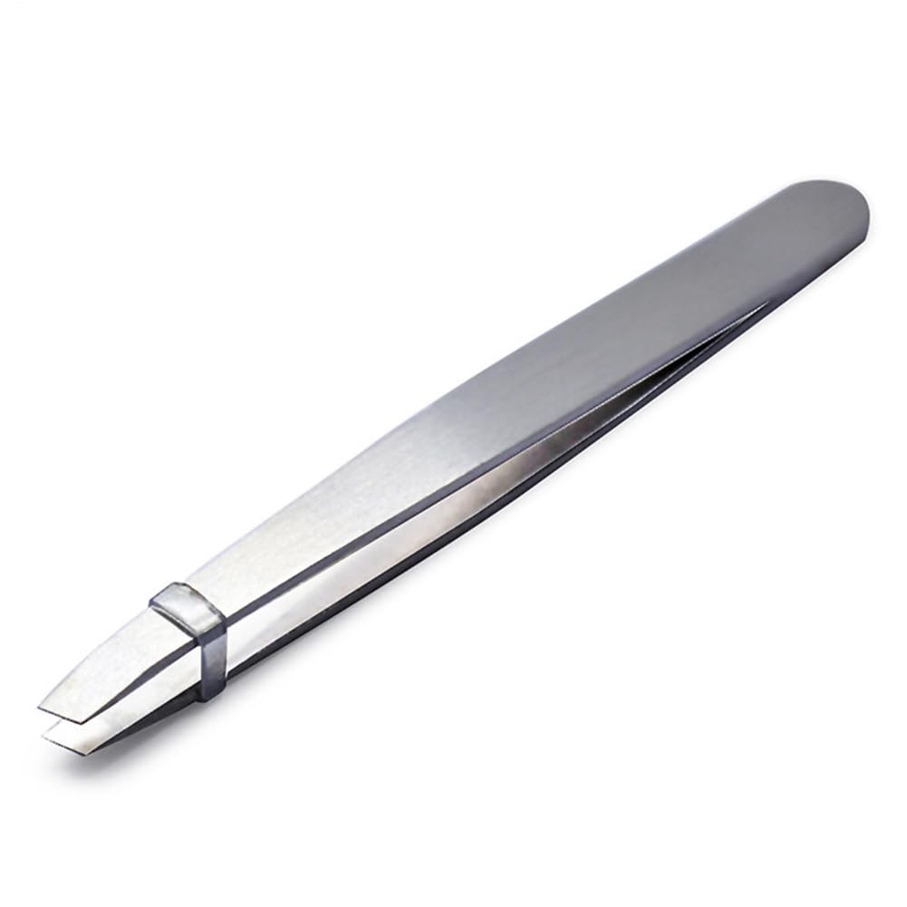 Fowybe Women's Eyebrow Tweezers | Stainless Steel Lash Tweezer,Precision Tweezing Tool For Eyebrows, Ingrown Hair, Splinter,