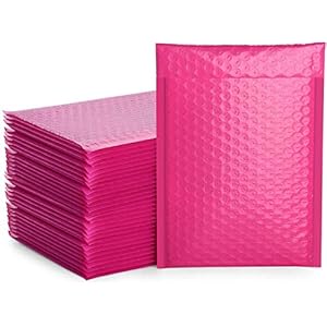 Switory 25 stuks 15,2 cm x 22,9 cm verzendtassen luchtkussenenveloppen gewatteerde enveloppen Bubble Lined Poly Mailer…
