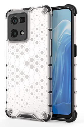 Image of Glasgow Back Case Cover Compatible with Oppo F21 Pro 4G (Stylish Design) - Transparent