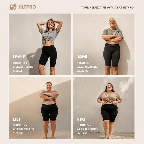 HLTPRO 3 Pack Plus Size Shorts