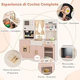 Zoom IMG-1 gymax set di cucina giocattolo Zoom IMG-1 gymax set di cucina giocattolo