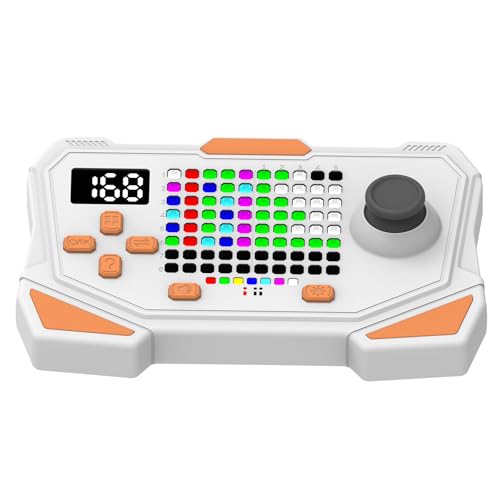 fisca Code Breaker 36000+ Mastermind Puzzle Game for 1-2 Players, 5-in-1 Handheld Games for Kids,Travel Games Birthday Gifts for Boys,Girls