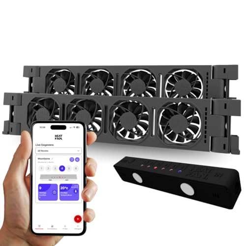 Heatfan 3 Trio Heizkörper Ventilator - Heizkörper Produktbild-Vorschau 11
