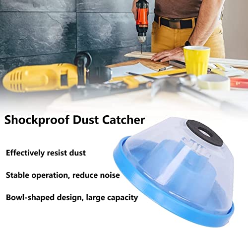 Image of JIAVAXA Drill Dust Collector Catcher Attachment, Electric Drill Dust Cover Ash Bowl Accessory Dustproof Device Electric Hammer Drill Dust Collector For Home Reusable Drilling Wood Wall Working